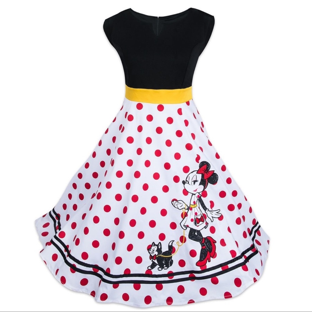 Disney Dress Shop Minnie And Figaro Swing Dress Size 1x